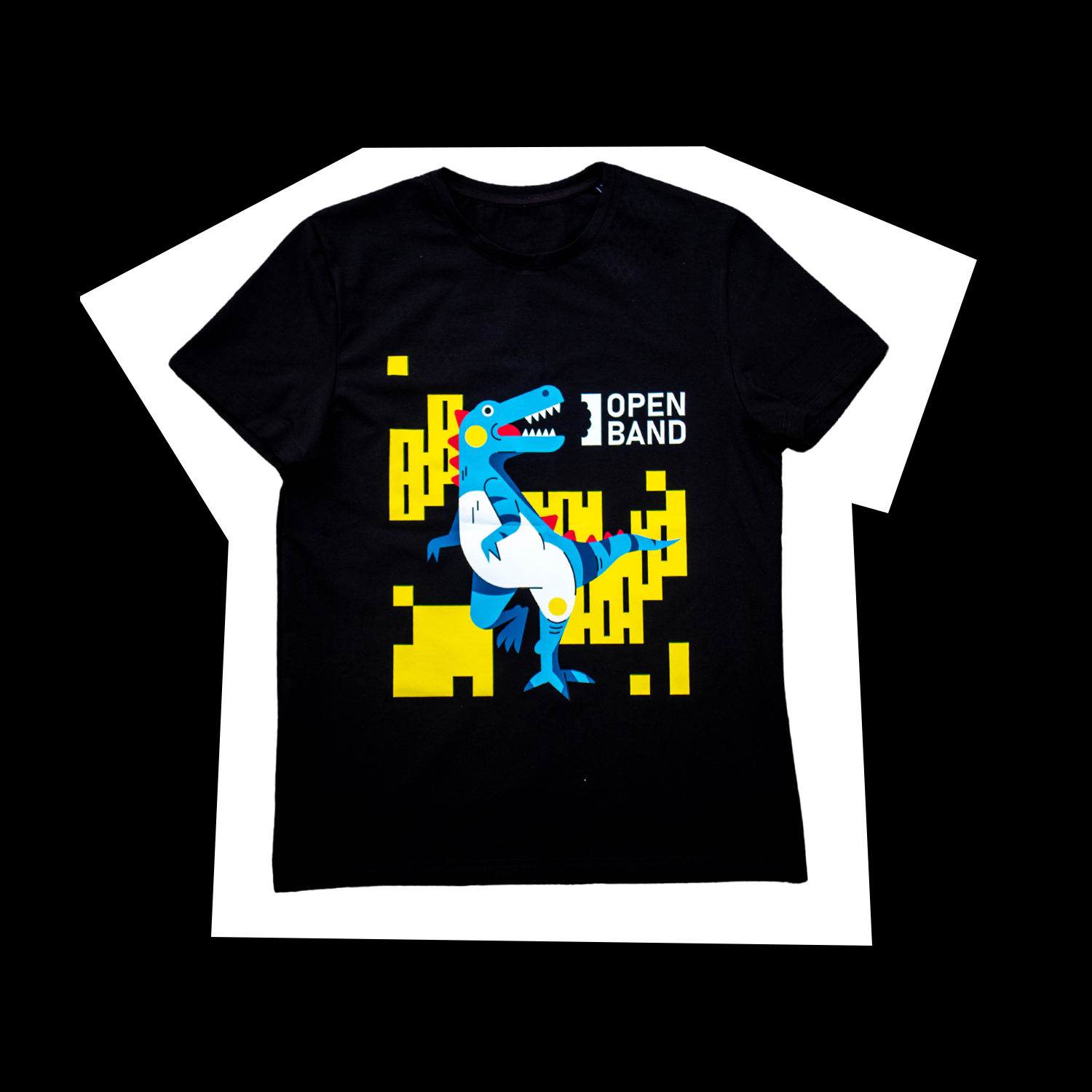 Хлопковая футболка Open Band