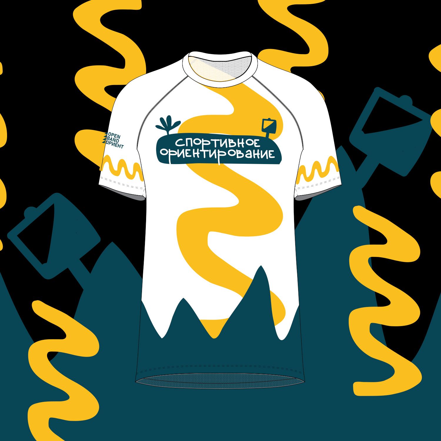 Футболка Open Band Ориент День