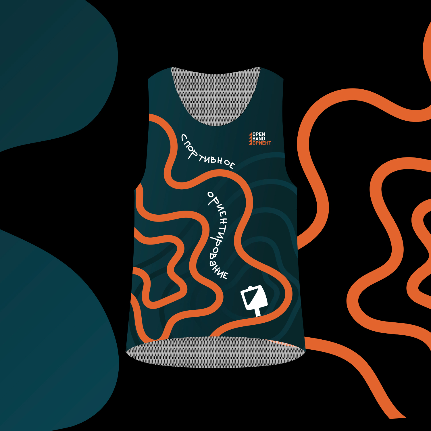 Майка Open Band Ориент Ночь