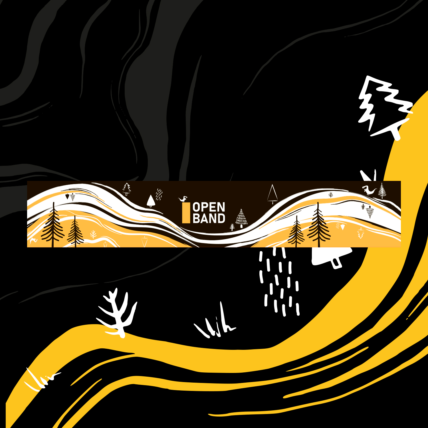 Повязка Open Band Трейлы